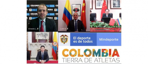 La Embajada de Colombia en Beijing participó en la firma del Memorando de Entendimiento de Cooperación entre Colombia y China