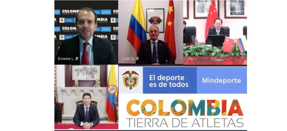 La Embajada de Colombia en Beijing participó en la firma del Memorando de Entendimiento de Cooperación entre Colombia y China