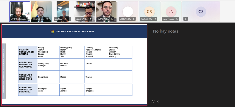 La Embajada y Consulados de Colombia en China rindieron su rendición de cuentas 2024